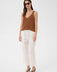 Berita Linen Crop Trouser
