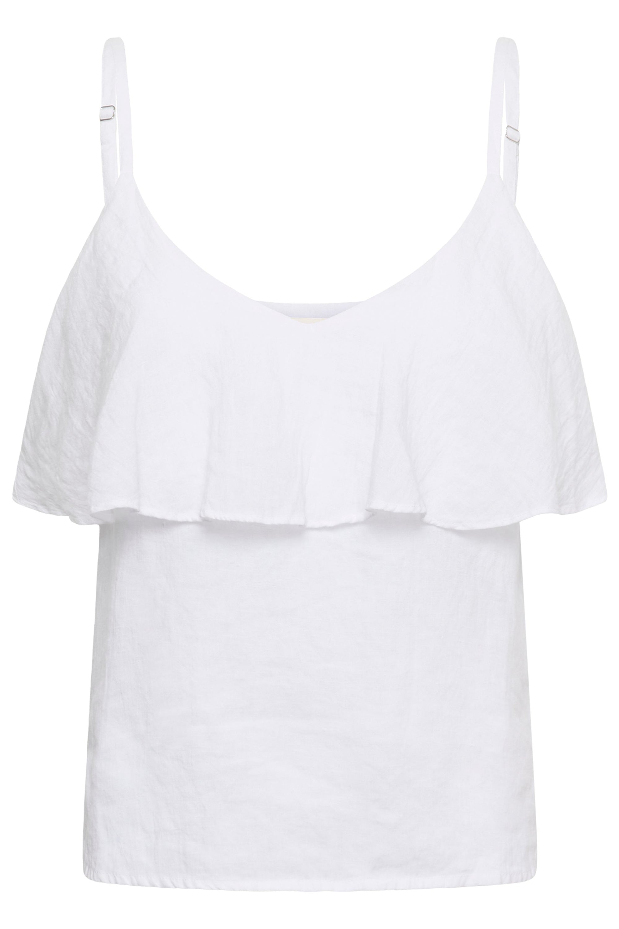 Brigita LinenTop - White