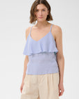 Brigita LinenTop - Blue