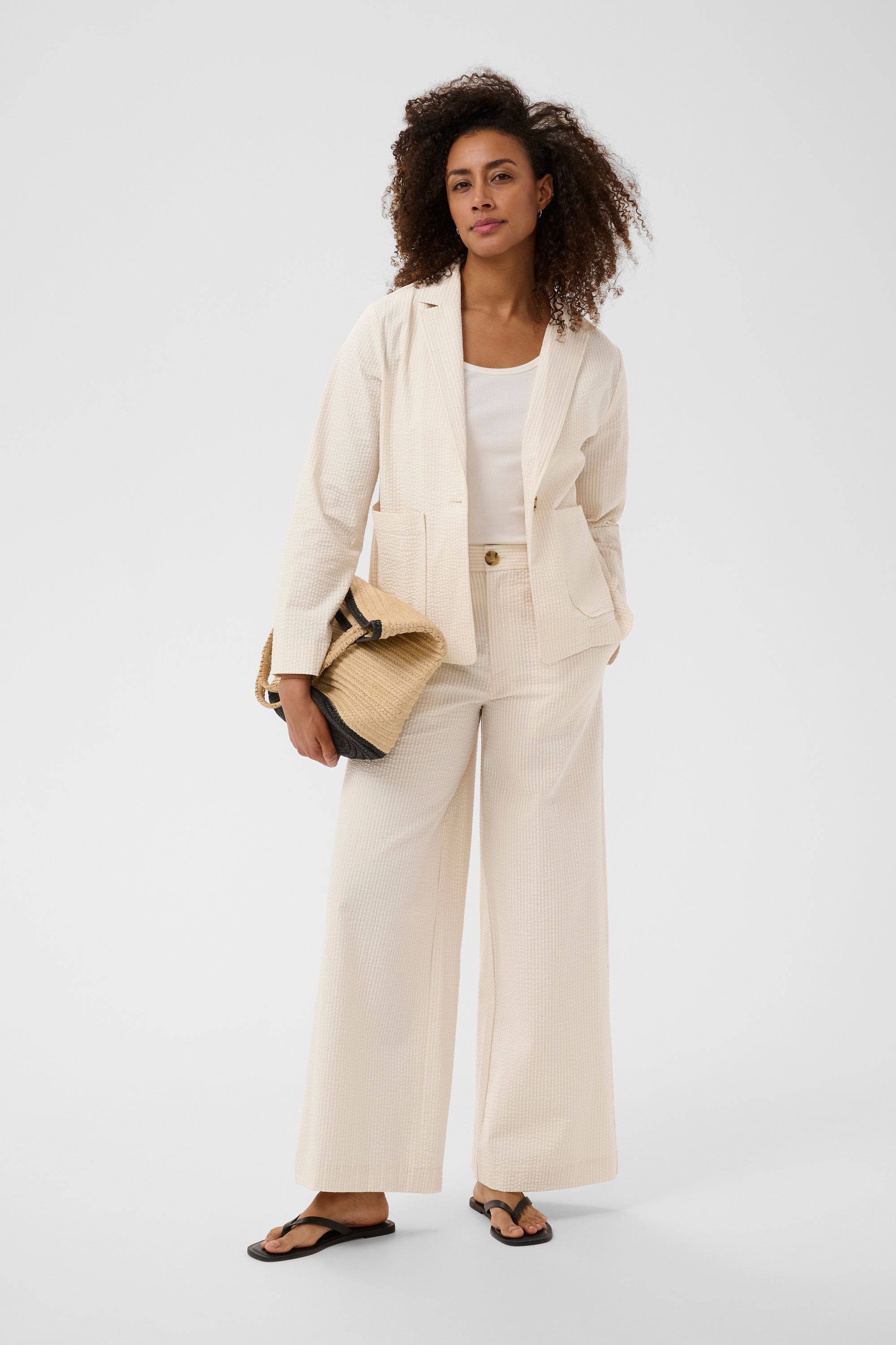 Briddi Blazer - Whisper White