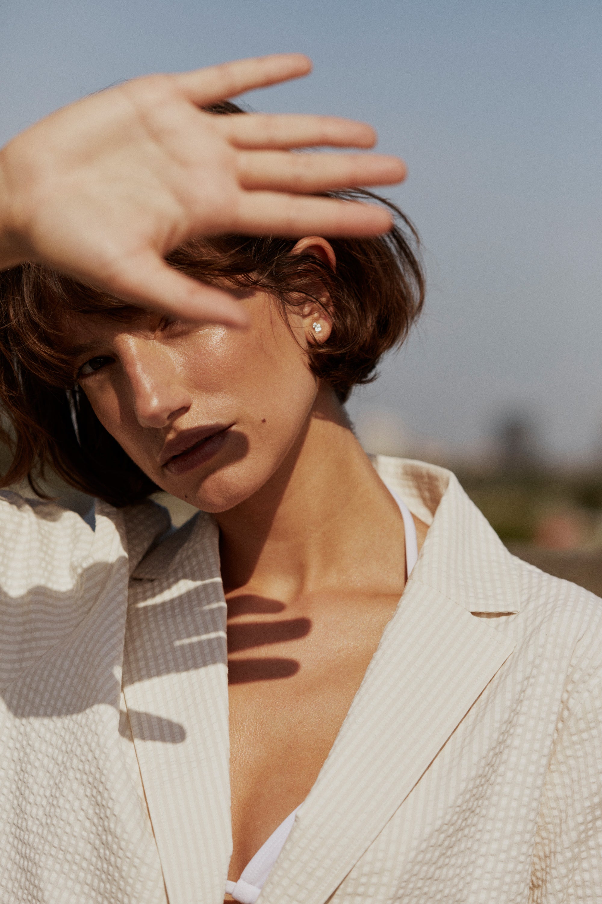Briddi Blazer - Whisper White