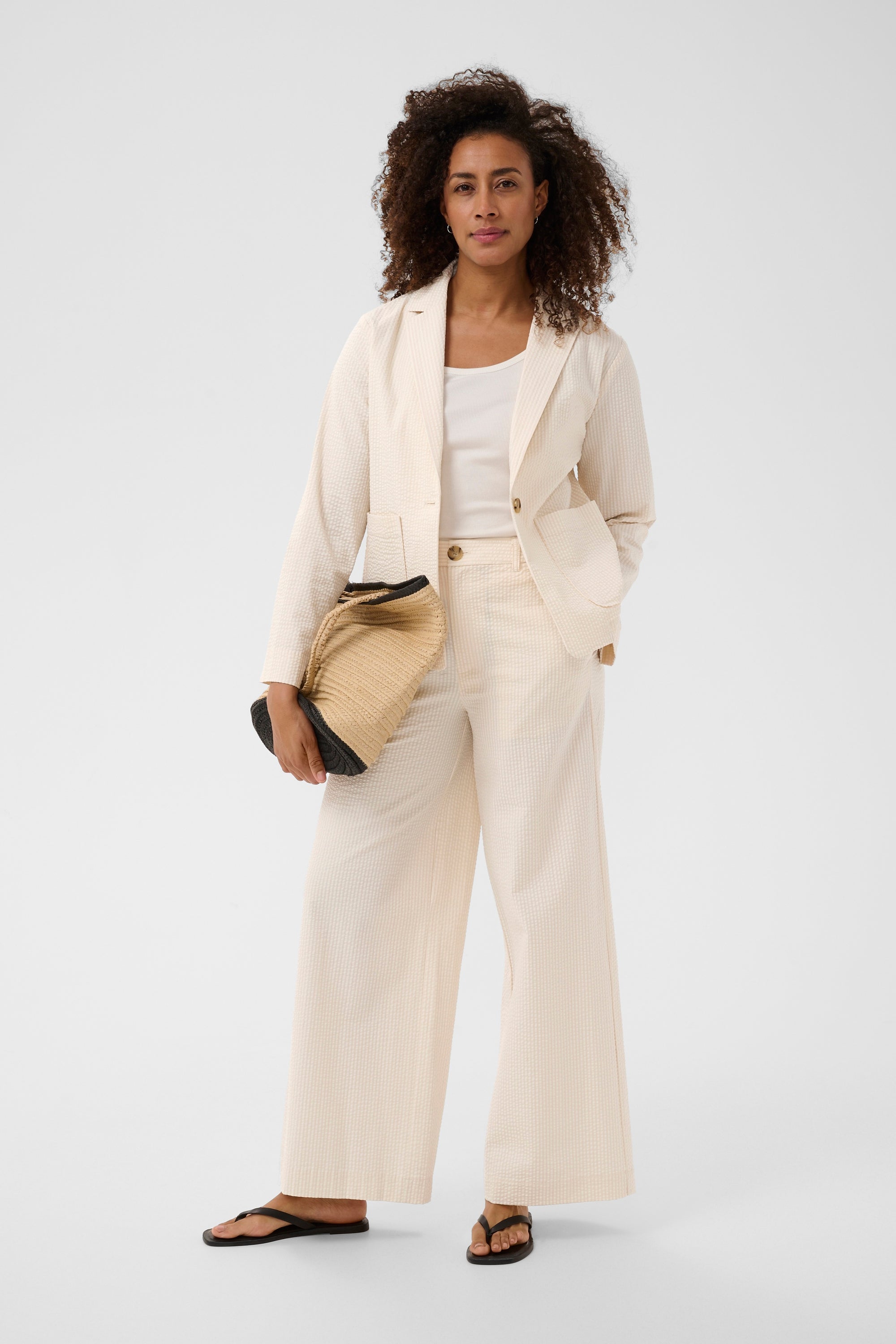 Brita Trouser - Whisper White