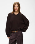 Manzi V Pullover - Ganache