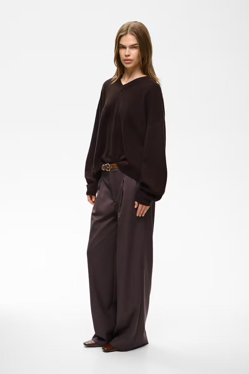 Manzi V Pullover - Ganache