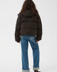 Roa Short Puffer - Ganache