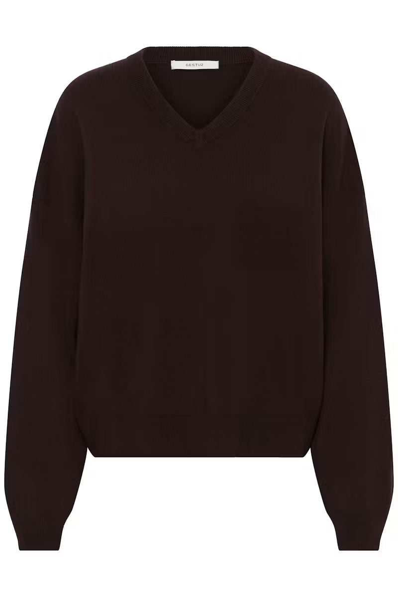 Manzi V Pullover - Ganache