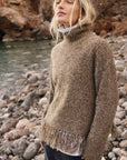 Cimina Pullover - Brown Mouline
