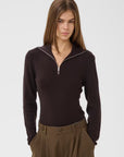 Rosalie Pullover - Ganache
