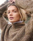 Cimina Pullover - Brown Mouline