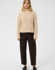 Zena Trouser - Mole Brown