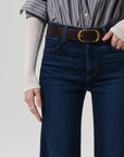 lyra wide leg crop in dakota (clean hem)