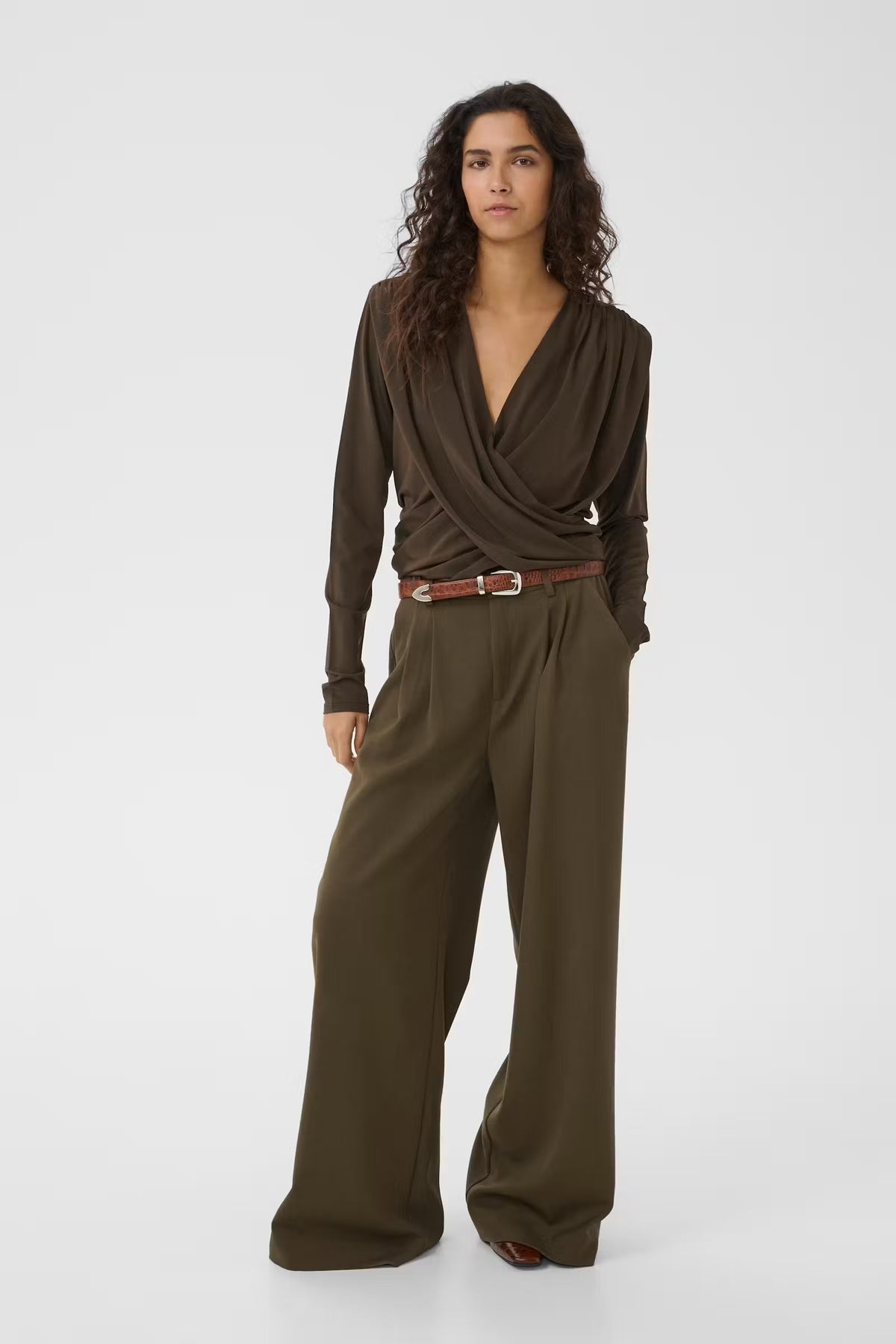 Josefi Top - Brown