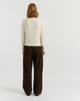 Cashmere Cable Cardigan