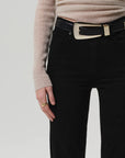 caia straight in plush black