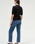 BRUSHED CASHMERE POLO