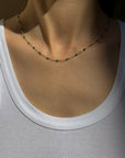 Aqua Enamel Chain