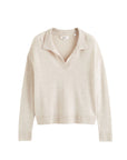 Collared Sweater Lt.Oatmeal