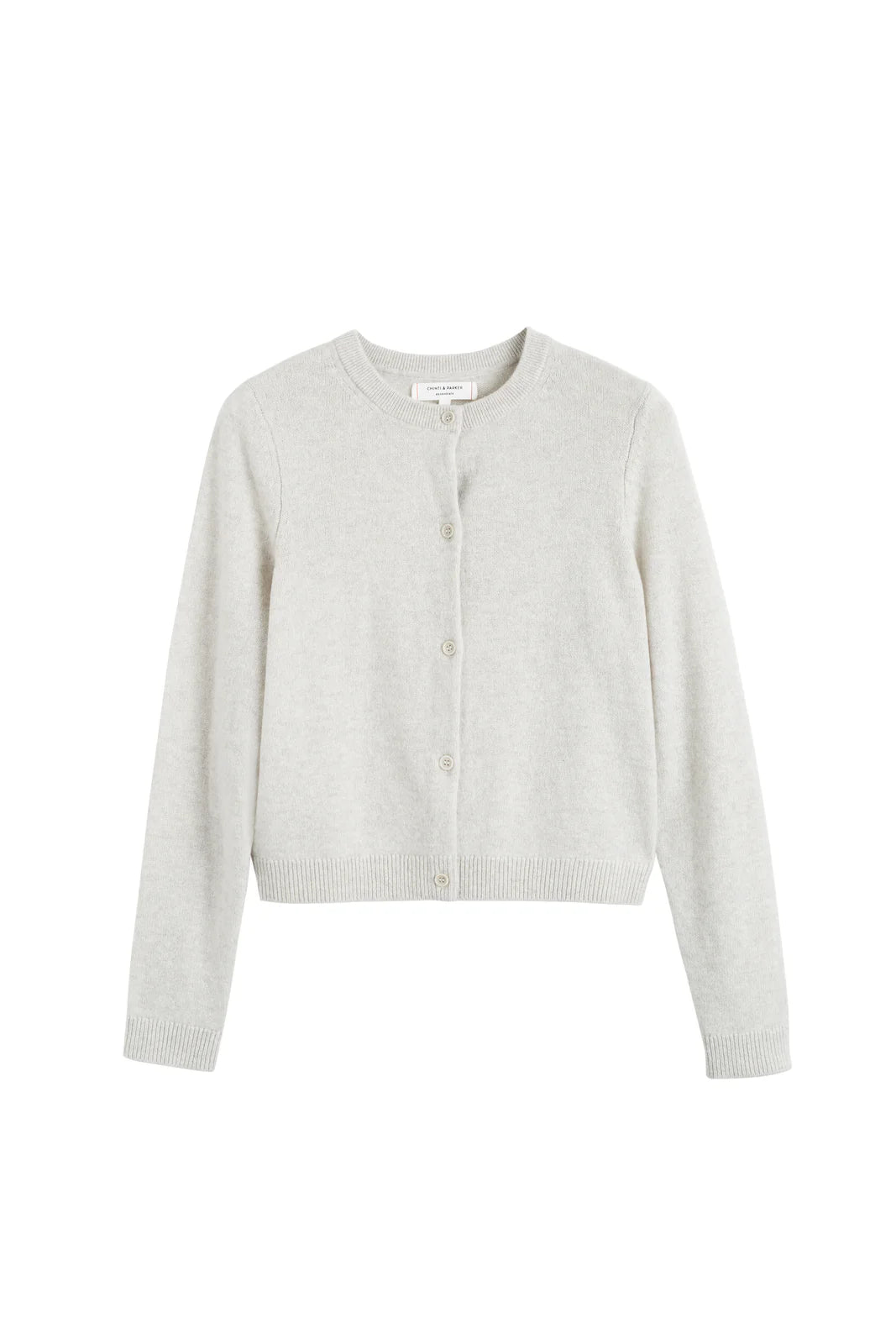 Cashmere Summer Cropped Cardigan - Taupe