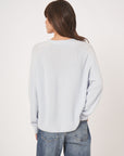 Cashmere Boxy Cardigan - Wave