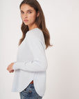 Cashmere Scallop Hem - Wave