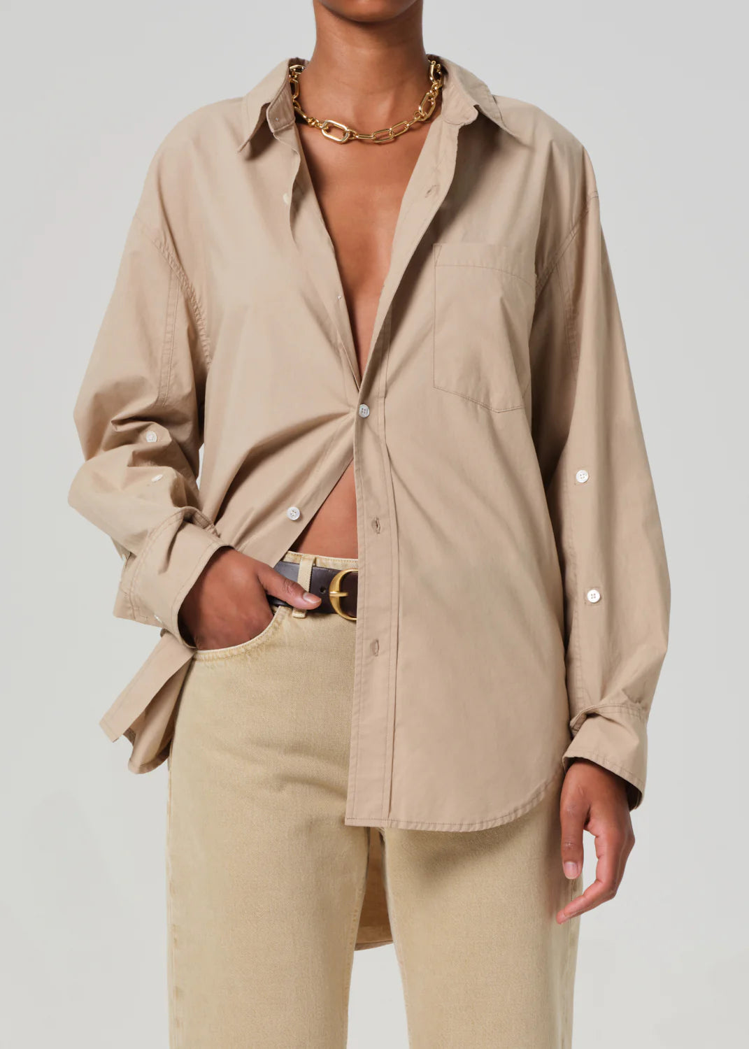 Kayla Shirt in Sandatlas