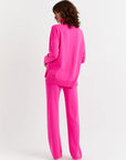 Roll Neck - Hot Pink