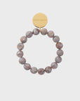 Mini Beads Flex Bracelet - Taupe Marble