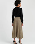 Lurex Skirt -Gold