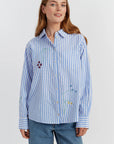 Ox. Stripe Shirt - Blue