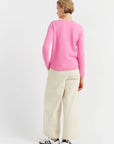 Pocket Sweater - Pink/Red Velvet