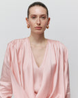Moon Earring - Blush Marble