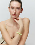 Flex Bead Bracelet - BUTTER YELLOW