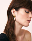 Champagne Organic Pearl Earring