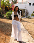 Lena Flared Trousers - Off White