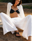 Lena Flared Trousers - Off White