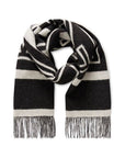 Logo Scarf - Black/Whisper White