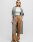 Knit Cardi Coat - Grey