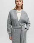 Knit Cardi Coat - Grey