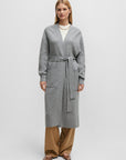 Knit Cardi Coat - Grey