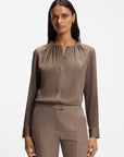 Banorah Blouse - Brown