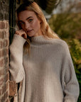 Slouchy Rib Knit Sweater
